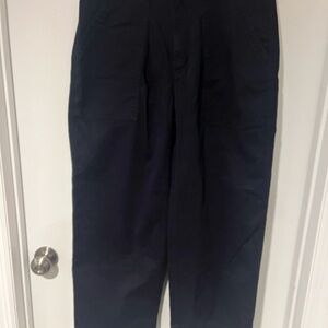 Banana Republic Blue Cropped Ankle Pants